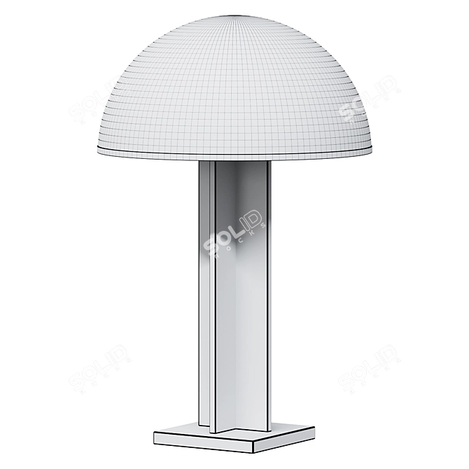 Elegant Eichholtz Berkley Table Lamp 3D model image 2