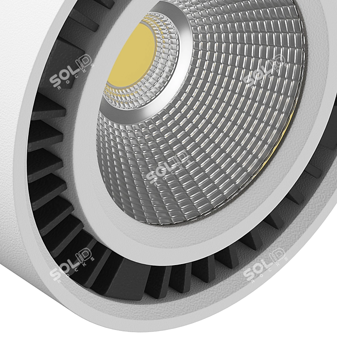 21481X Forte Muro Lightstar: Stylish LED Wall Light 3D model image 4