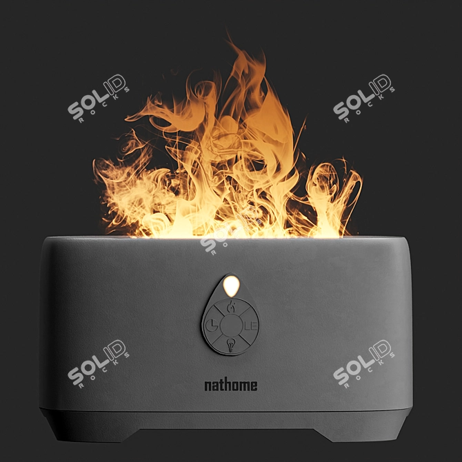 CozyFlame Home Humidifier 3D model image 1