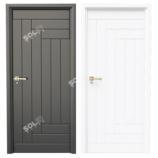 2015 Doors: Millimeter Units, 30 Model Parts 3D model image 1