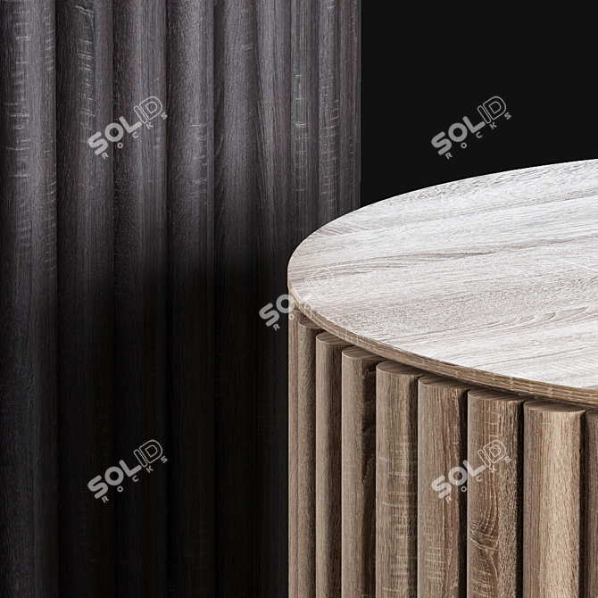 ASPLUND Palais Table Set 3D model image 6