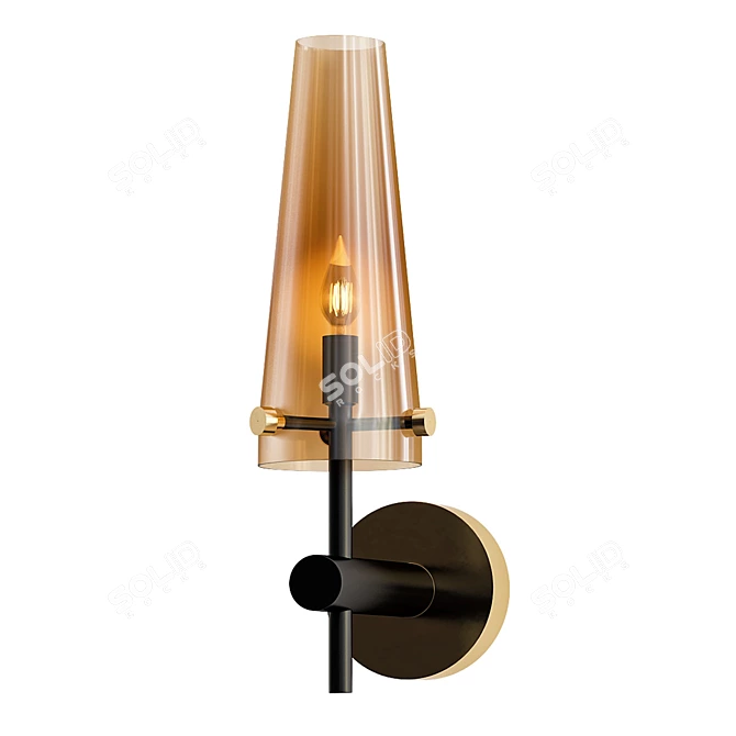 Maxima - High-Quality Wall Design Lamp 3D model image 1