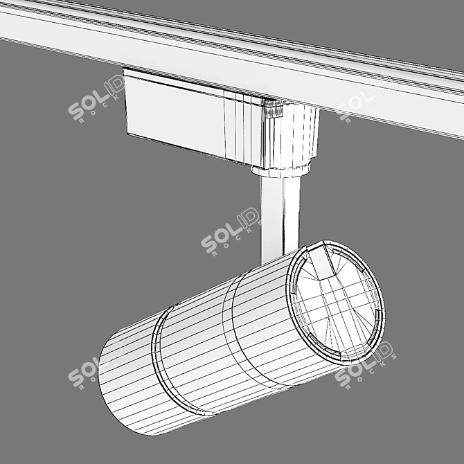 Volta Lightstar LED Track Light 3D model image 5