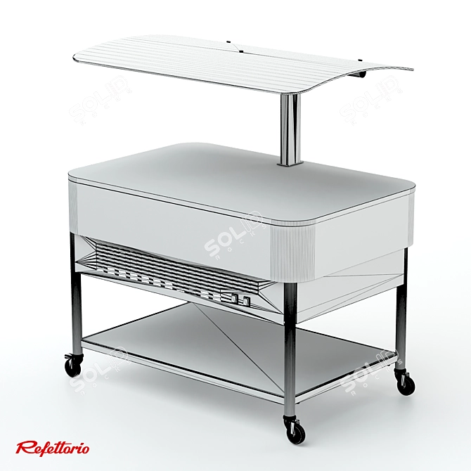 Refettorio RBF2NI Neutral Island | Professional Bar, Cafe, Restaurant Equipment 3D model image 4