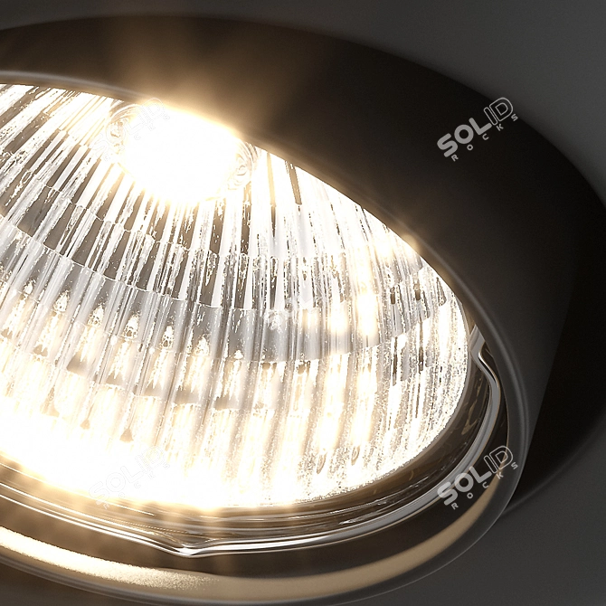 Lega Lightstar: Versatile Decorative Recessed Spotlight 3D model image 3