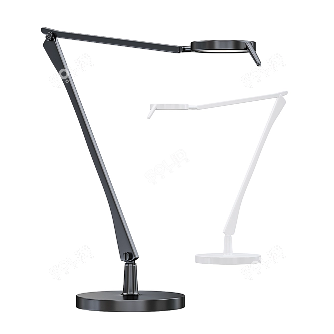 Sleek Kartell Aledin LED Lamp 3D model image 1