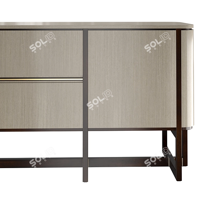 Elegant Mumbai Sideboard - Art. FFU280023AAA 3D model image 5