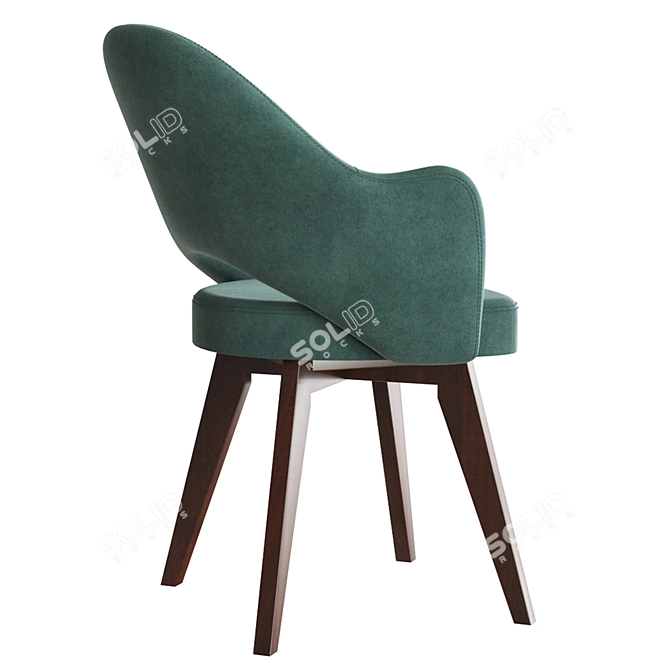 Cleo Massive Standard Chair 3D model image 2