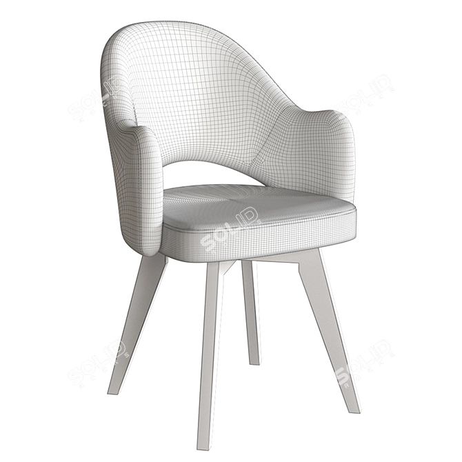 Cleo Massive Standard Chair 3D model image 5