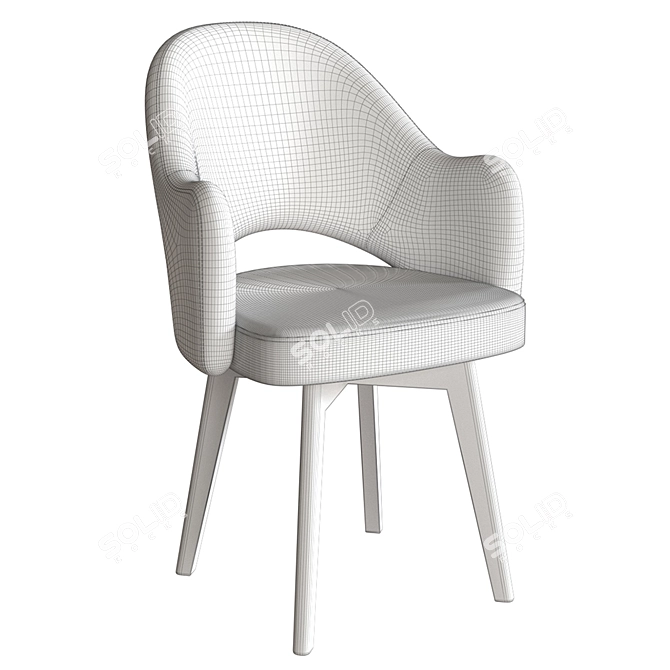 Cleo Massive Compact Chair 3D model image 5