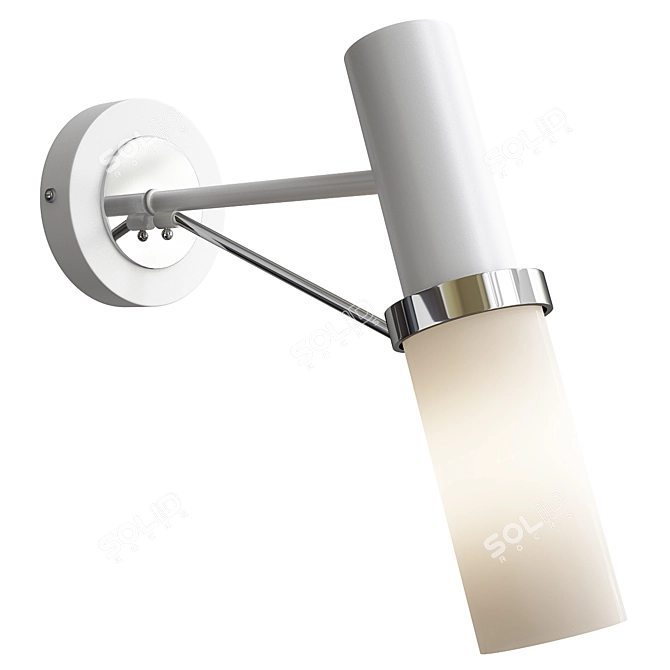 Viator Wall Sconce: Modern Elegance for Any Room 3D model image 1