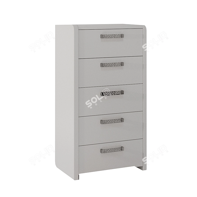 ADEL Gradation Chest of Drawers 3D model image 9