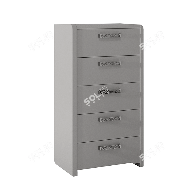 ADEL Gradation Chest of Drawers 3D model image 10