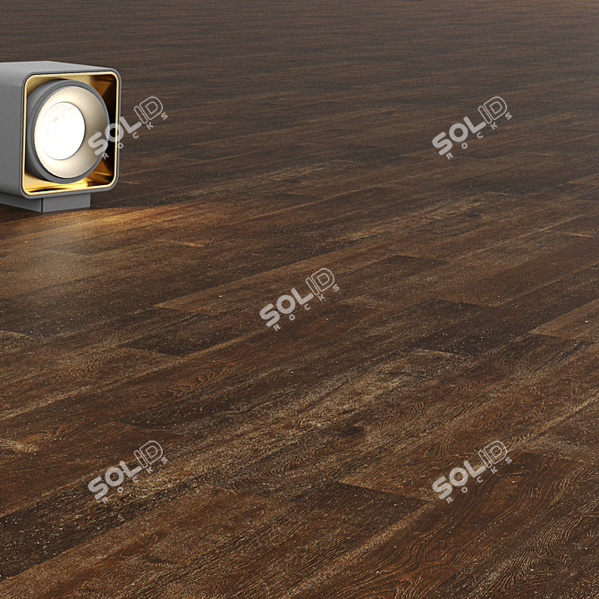 Seamless PBR Parquet Collection 3D model image 3