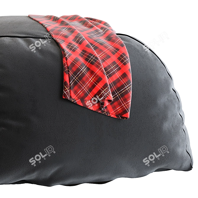 Urban Sack Pouf 3D model image 6