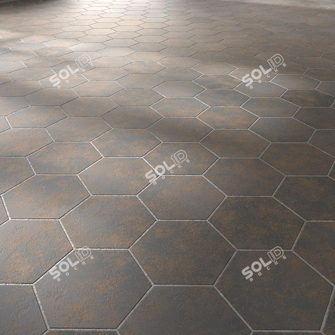 Oxide 4K PBR: Farhad Mtl 3D model image 6