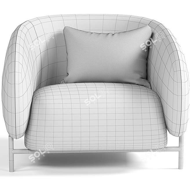 Curl Cider Edition Chair 3D model image 3