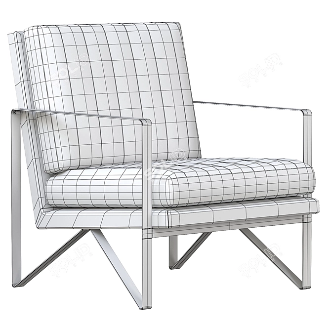Modern Kenzie Chair: Sleek and Stylish 3D model image 7
