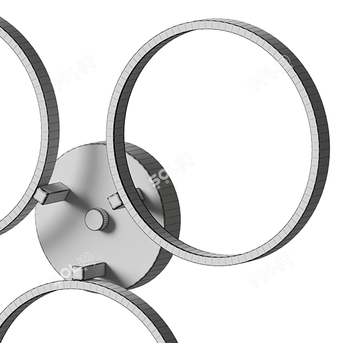 Modern LED Ceiling Wall Light 3D model image 5