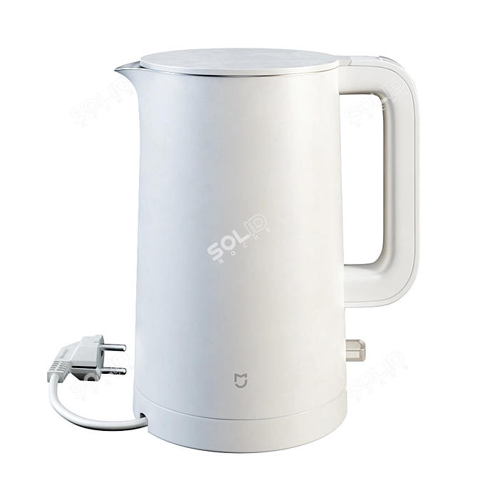 Xiaomi Mi Electric Kettle: Sleek & Efficient 3D model image 1