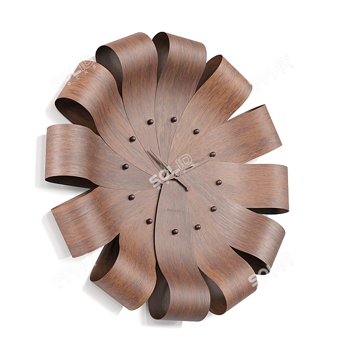 Timeless Elegance: Nomon Ciclo Wall Clock 3D model image 2