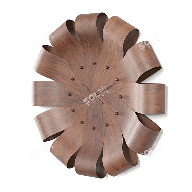 Timeless Elegance: Nomon Ciclo Wall Clock 3D model image 3