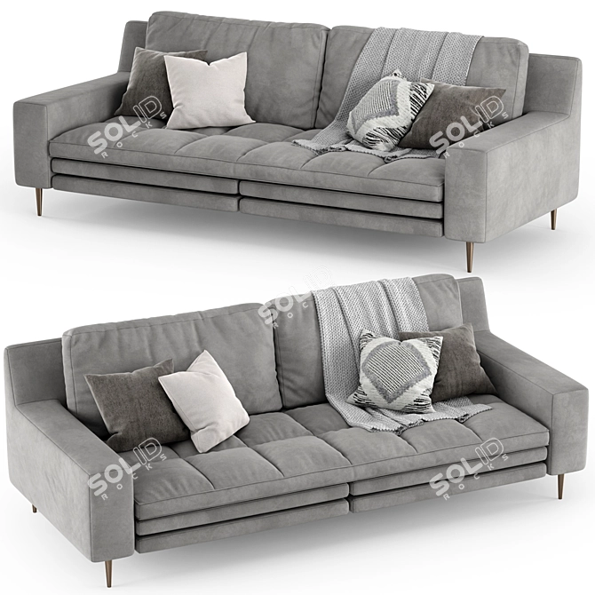 PIERRE Duvivier Canapes Sofa 3D model image 1