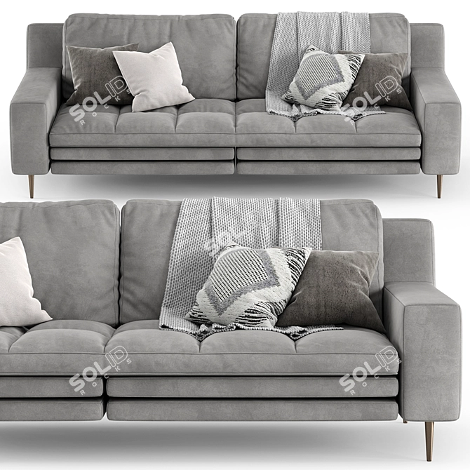 PIERRE Duvivier Canapes Sofa 3D model image 2