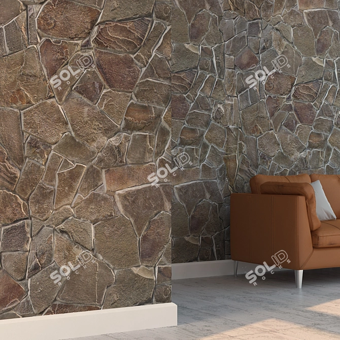 Title: Seamless High-Detail Stone Texture 3D model image 3