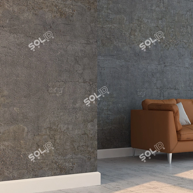 Seamless Concrete Texture 3D model image 3