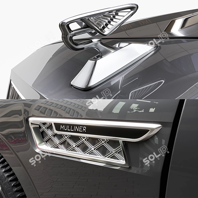 Luxury Reimagined: Bentley Flying Spur 3D model image 6