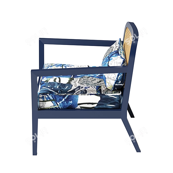 Elegant Vino Armchair by Simhon 3D model image 5