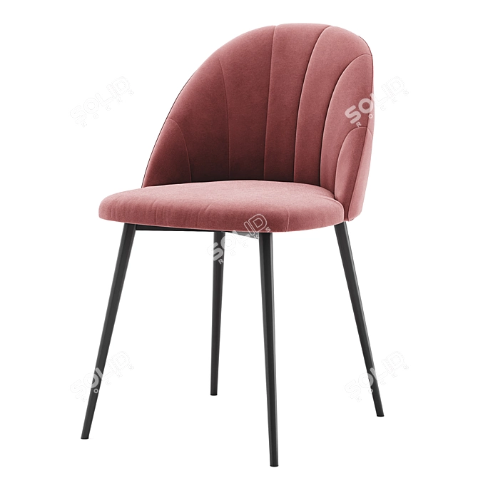 Stylish LOGAN Dining Chair by STOOLGROUP 3D model image 2