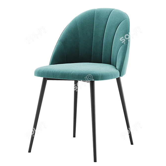 Stylish LOGAN Dining Chair by STOOLGROUP 3D model image 5