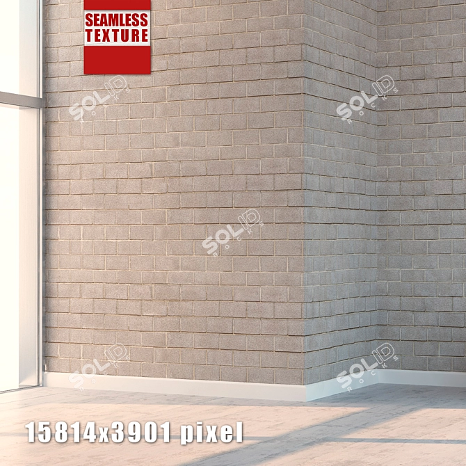 Seamless Detailed Texture for Vray 3D model image 1