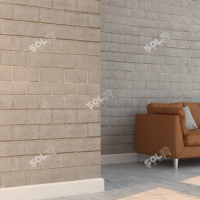 Seamless Detailed Texture for Vray 3D model image 3