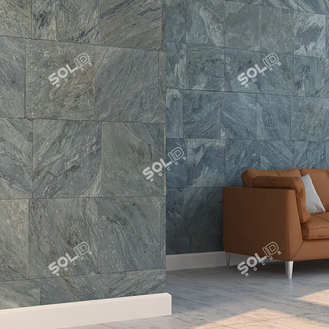 Seamless High-Detail Tile Cover 3D model image 3