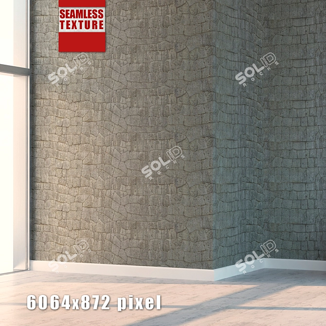 Title: Seamless Stone Texture - High Detail 3D model image 1