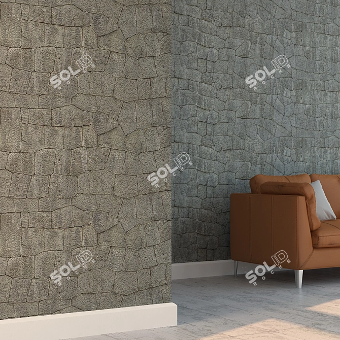 Title: Seamless Stone Texture - High Detail 3D model image 3