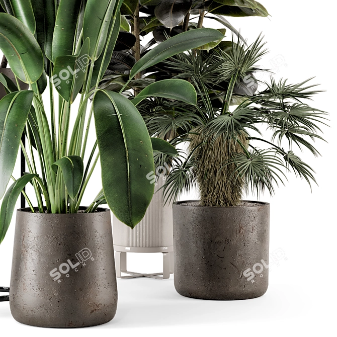 Ferm Living Bau Pot Large - Set 388 3D model image 5