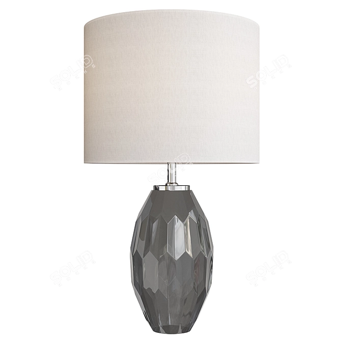 Elegant Muguet Table Lamp 3D model image 1