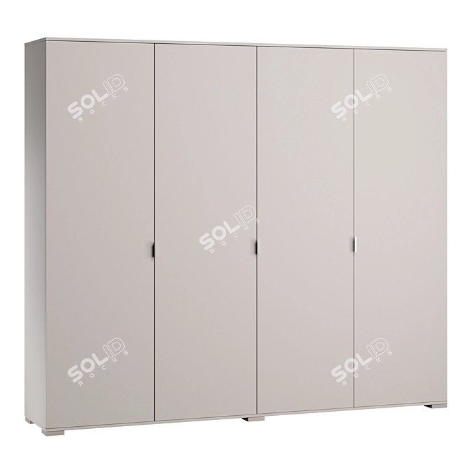 Stella Wardrobes: Elegant and Spacious 3D model image 4