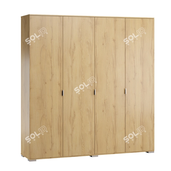 Stella Wardrobes: Elegant and Spacious 3D model image 5