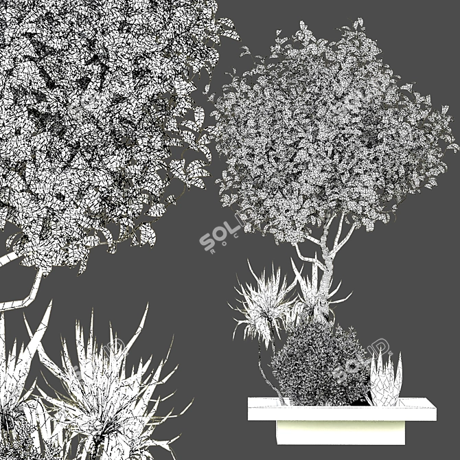 Outdoor Plant Vol. 28: Versatile 2015 Model 3D model image 3