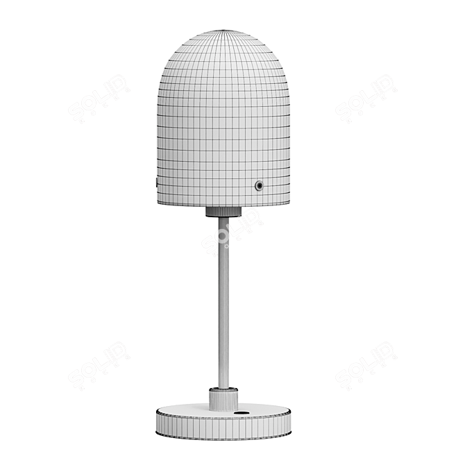 Sleek LED Table Lamp: Century 3D model image 4