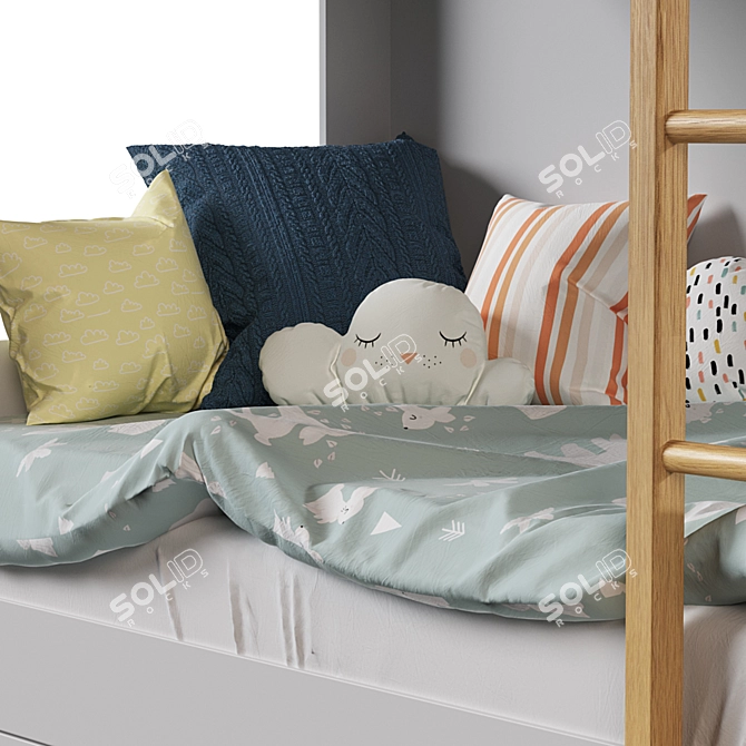 Skazka Dream Bed Set 3D model image 4