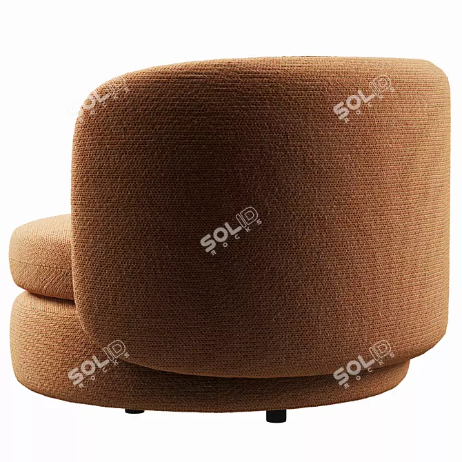 Modern 2017 Group Armchair: Stylish & Comfortable 3D model image 3