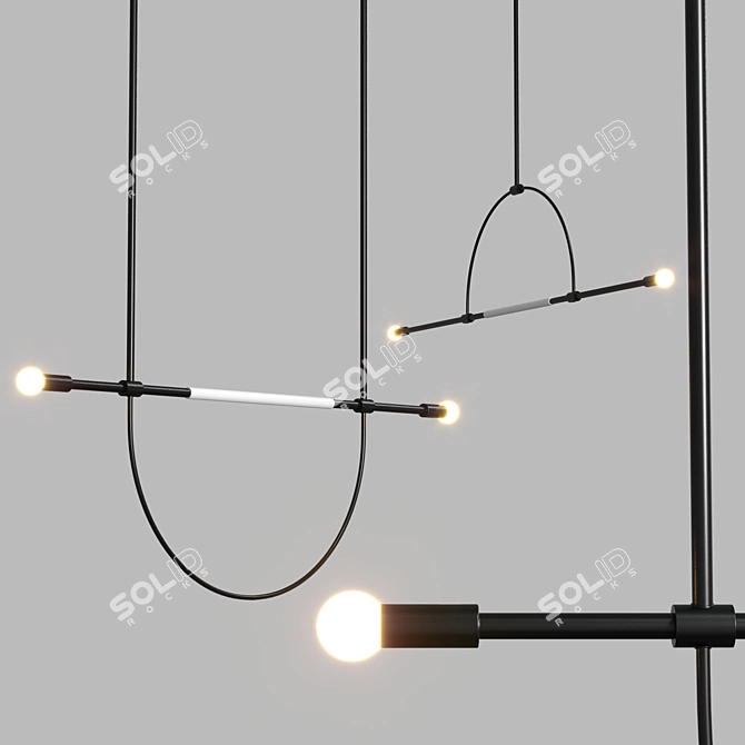 Perch Light: Elegant Lighting Solution 3D model image 3