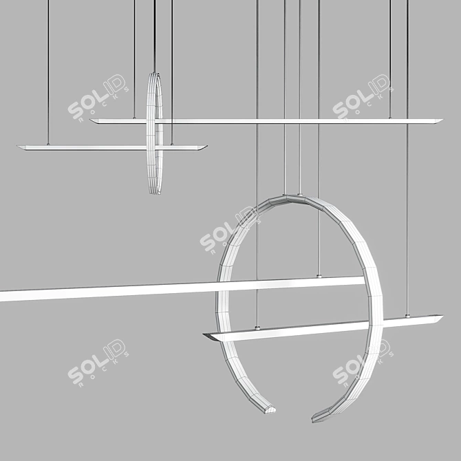 Versatile Illumination Solution: IN & OUT Lamp 3D model image 4