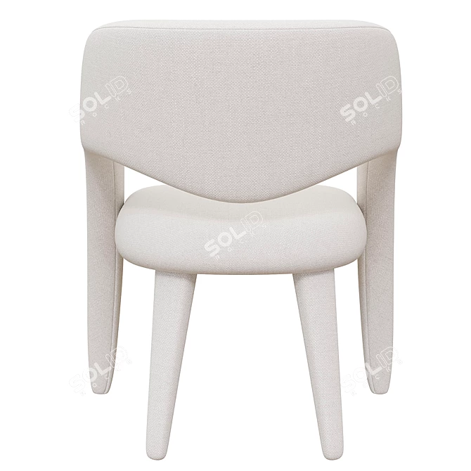 Greenapple Modern Armchair: Handcrafted Elegance 3D model image 11